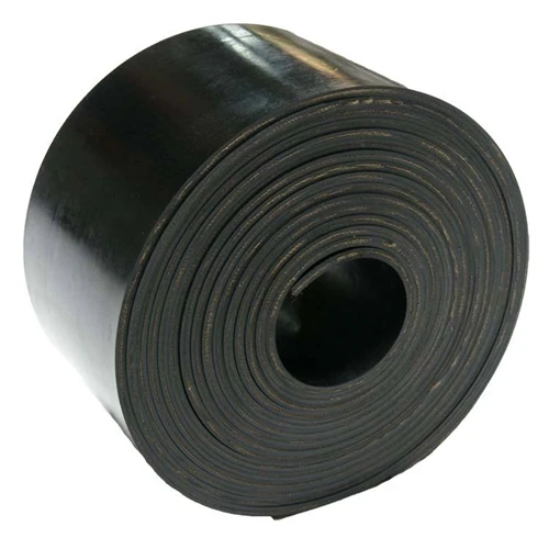 What is the temperature resistance range of a steel strip conveyor belt?